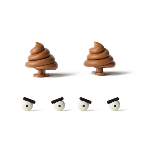 Nageoires et Yeux de Poopoo pour Sharkicks Pro